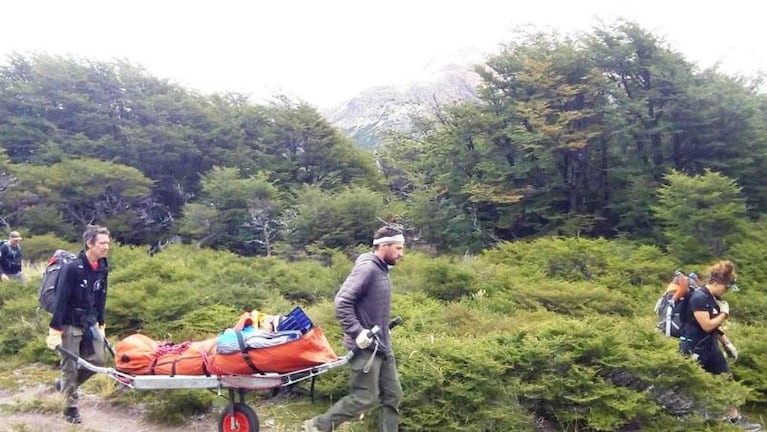 Una turista uruguaya fue rescatada en El Chaltén y está en terapia intensiva