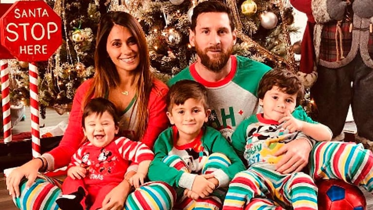 Una vez más, Lionel Messi dejó en claro cuánto ama a su familia.