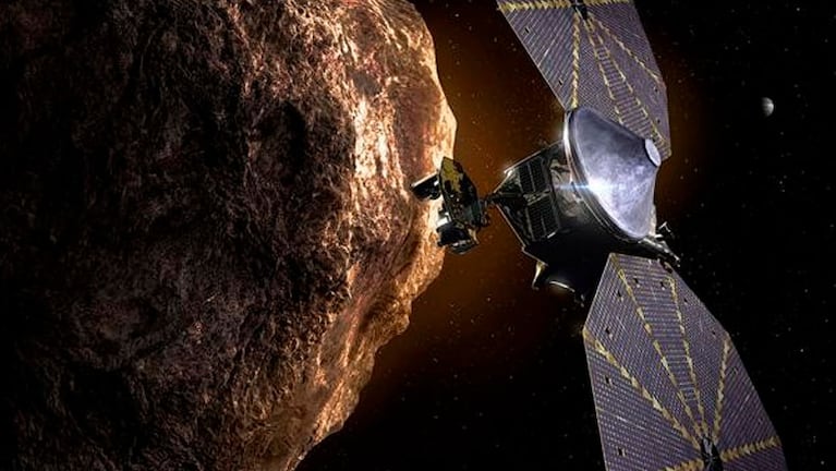 Una visita a asteroides troyanos que siguen la órbita de Júpiter.
