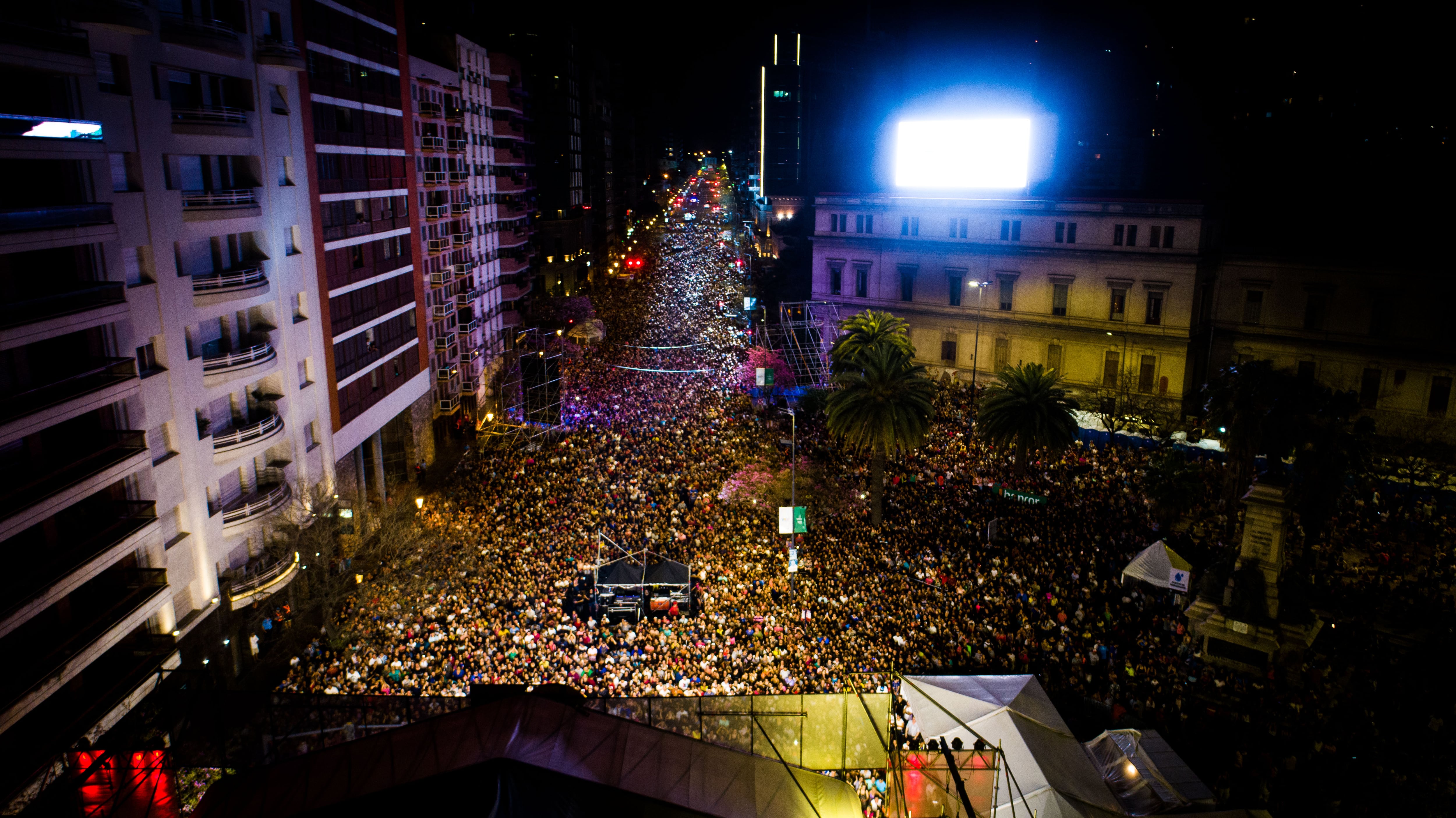 Unas 60 mil personas vibraron al ritmo de La Barra. Foto: Tato Maffini para UnGuaso.