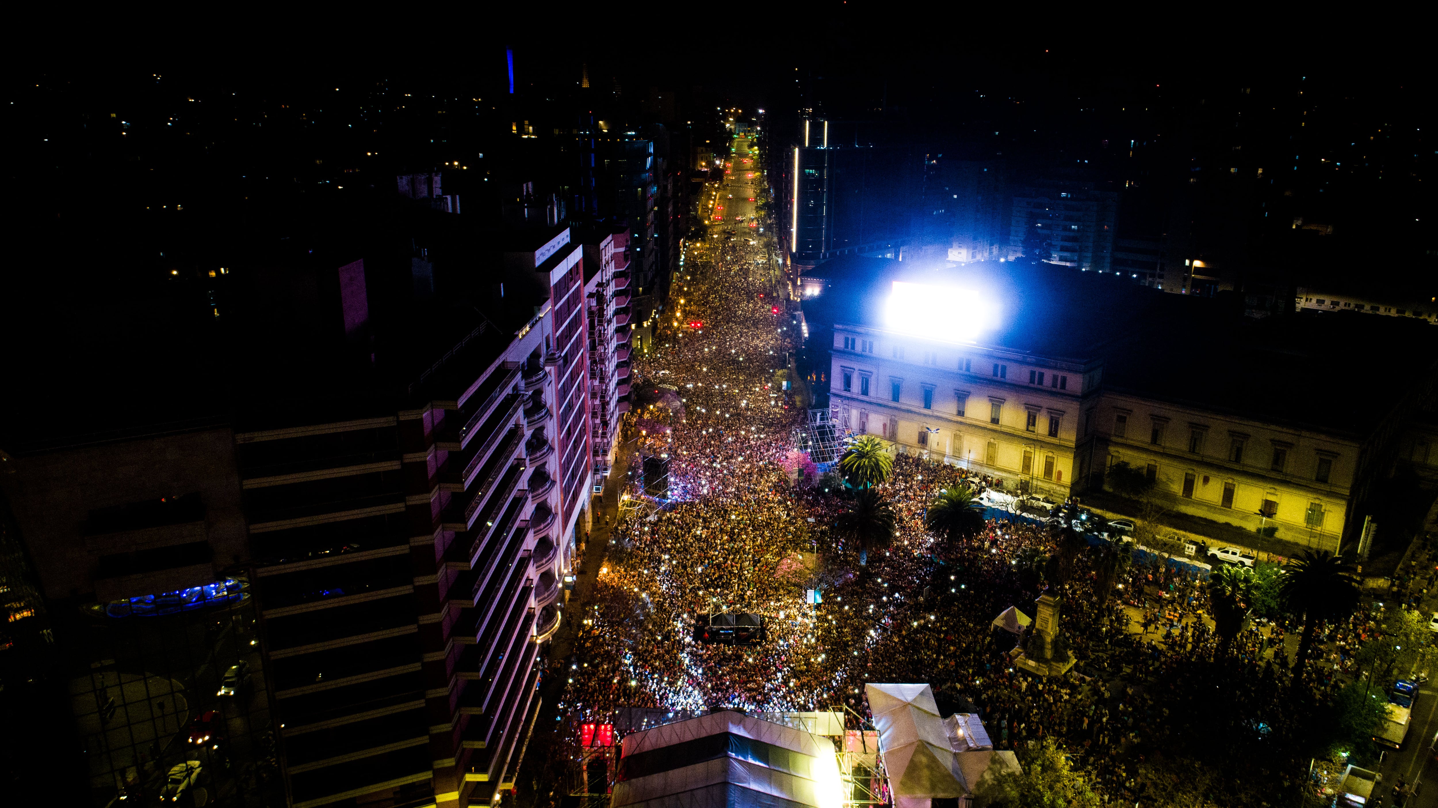 Unas 60 mil personas vibraron al ritmo de La Barra. Foto: Tato Maffini para UnGuaso.