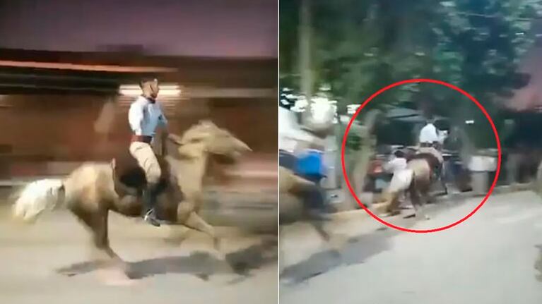 Uno de los agredidos fue empujado a una acequia.