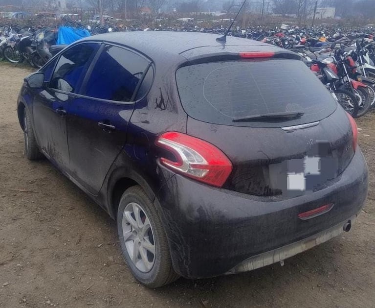 Uno de los autos secuestrados en el operativo ( Foto: Prensa Policía de Córdoba)