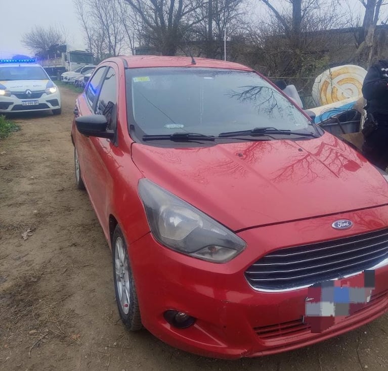 Uno de los autos secuestrados en el operativo ( Foto: Prensa Policía de Córdoba)