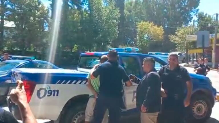 Uno de los delincuentes detenidos.