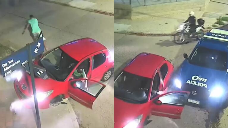 Uno de los delincuentes fue detenido y el otro escapó.