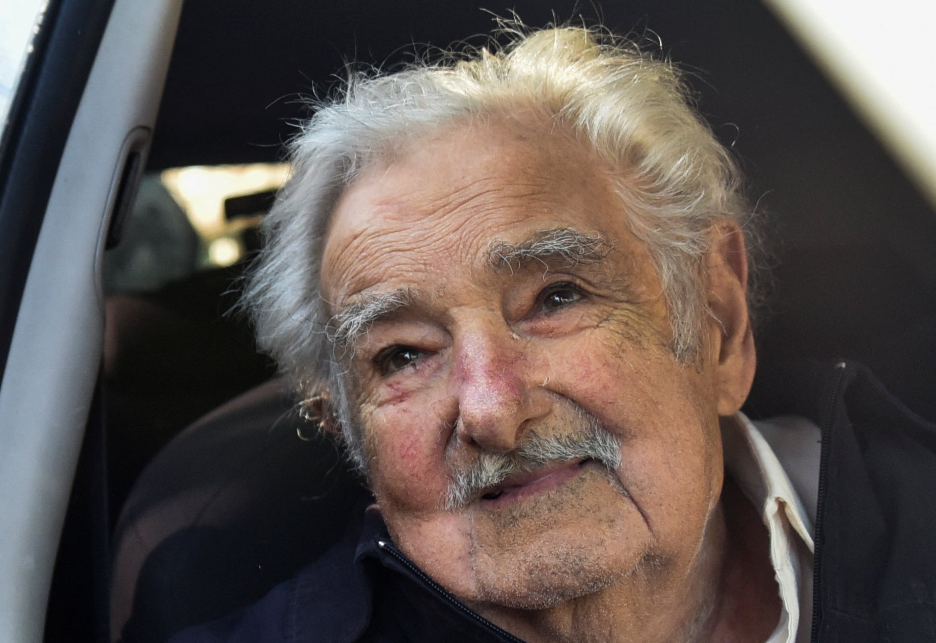 Uruguay's former President Jose Mujica looks on after casting his vote for a presidential election run-off between centre-left candidate Yamandu Orsi and the candidate of the ruling conservative coalition Alvaro Delgado, in Montevideo, Uruguay November 24, 2024. REUTERS/Martin Varela Umpierrez