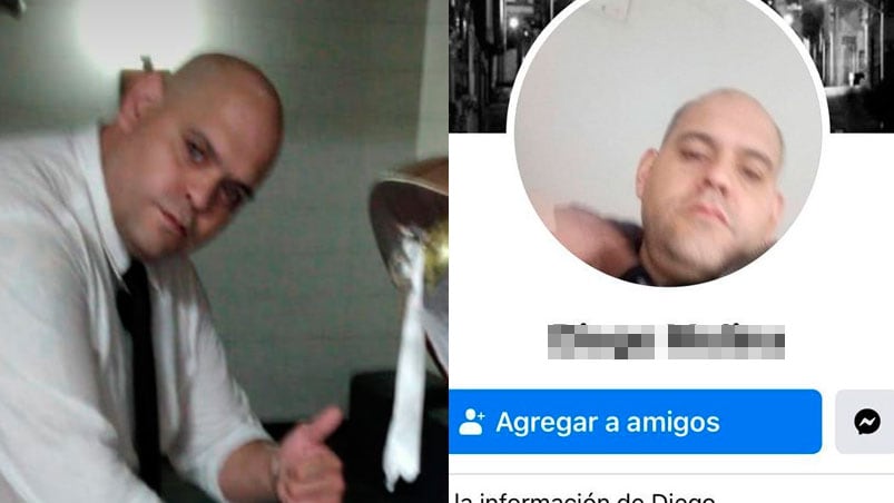 Usuarios lo encontraron en Facebook y difundieron su identidad.