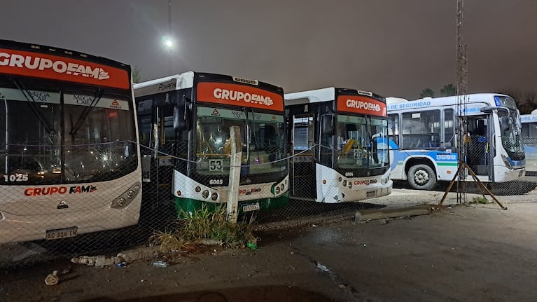 UTA Córdoba confirmó el paro de colectivos urbanos. Foto: Juan Pablo Lavisse / ElDoce.