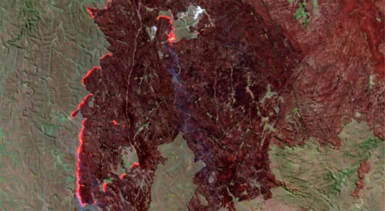 Utilizan imágenes satelitales internacionales para luchar contra los incendios