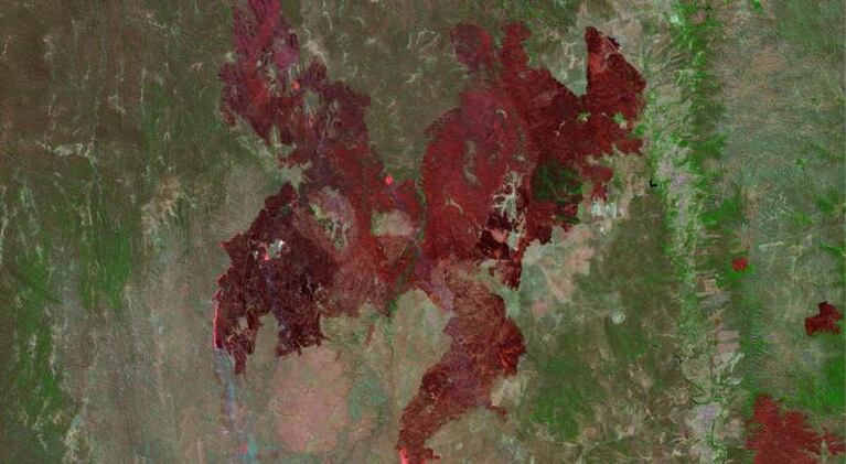 Utilizan imágenes satelitales internacionales para luchar contra los incendios