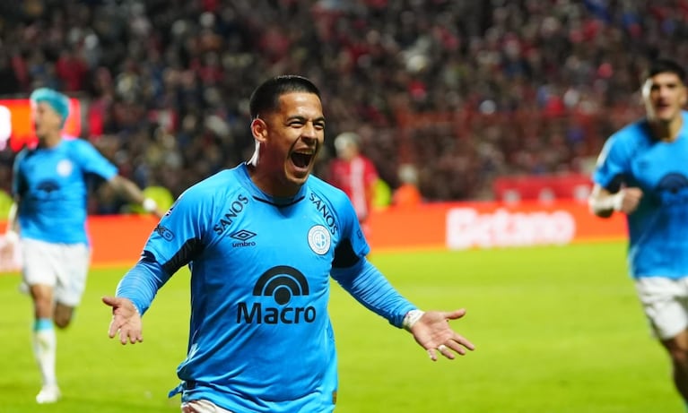 Uvita y todo Belgrano gritaron con el alma el gol. Foto: Lucio Casalla / El Doce.