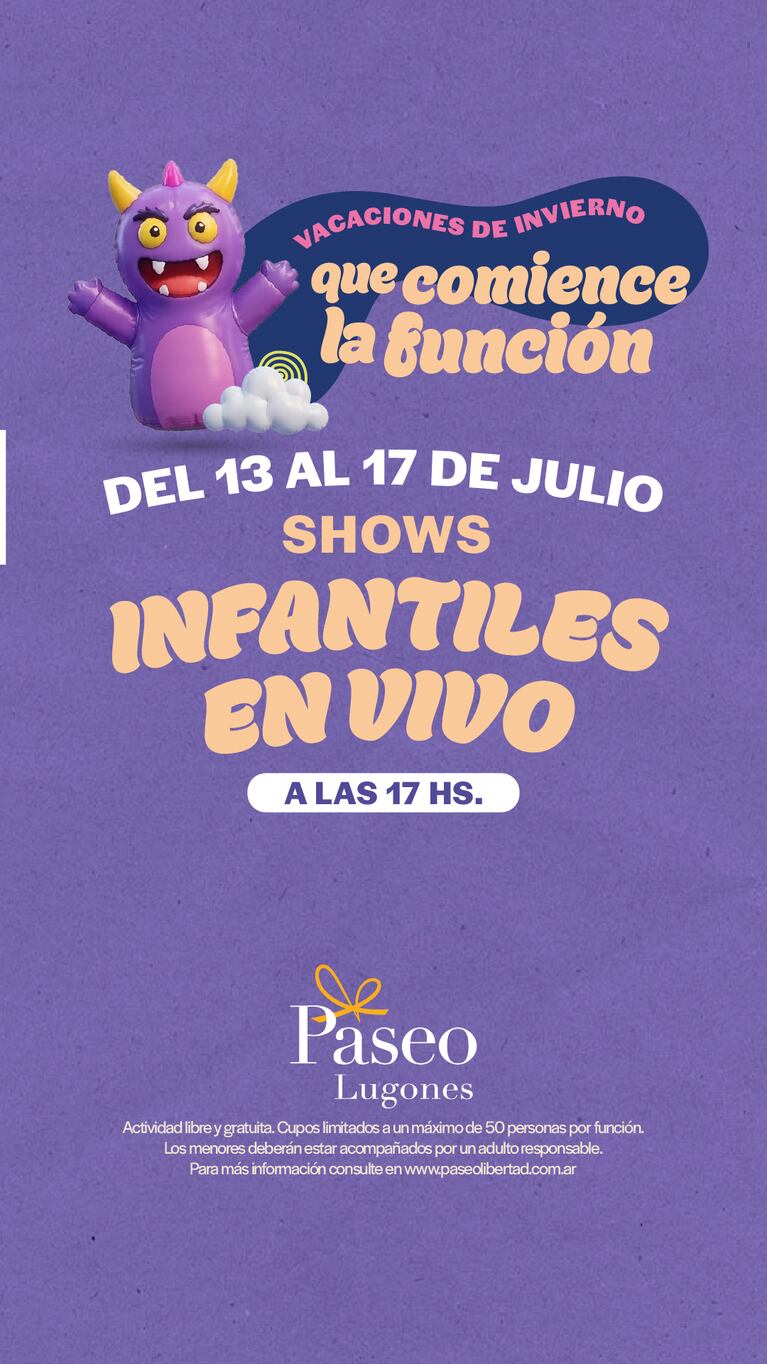 Vacaciones de invierno en Paseo