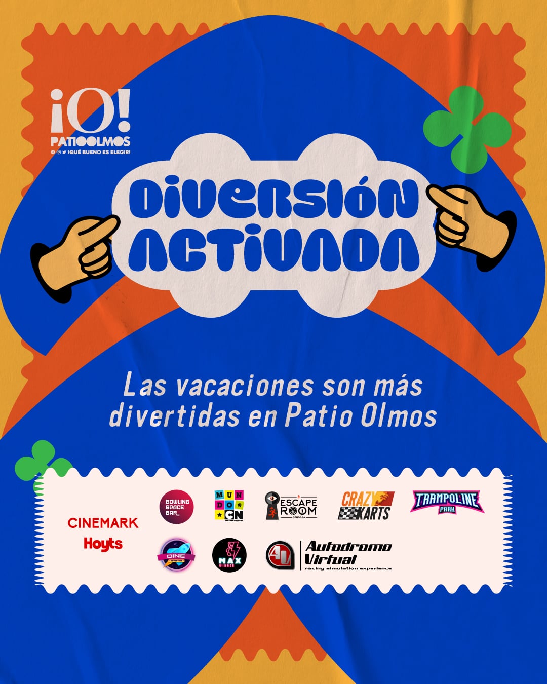 Vacaciones de invierno en Patio Olmos: ¡diversión activada!