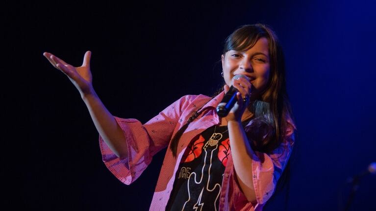 Valentina es muy joven, pero su talento es muy grande.