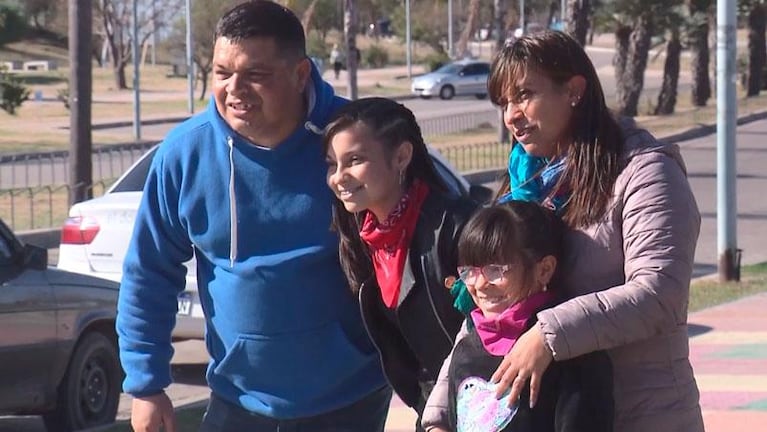 Valentina, la más pequeña del cuarteto