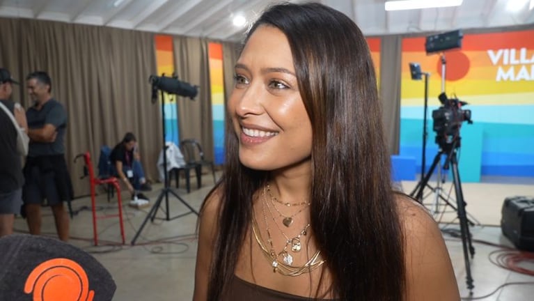 Valentina Márquez debutó en el Festival de Villa María.