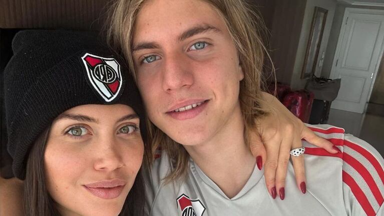 Valentino, el hijo de Wanda Nara y Maxi López, cambió de look y sorprendió por el parecido con un cantante. Fuente: Imagen subida a Instagram por Wanda Nara.