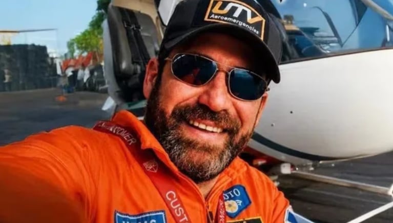 Valenzuela pilotaba el helicóptero cuando se cayó en el Valle de la Luna.