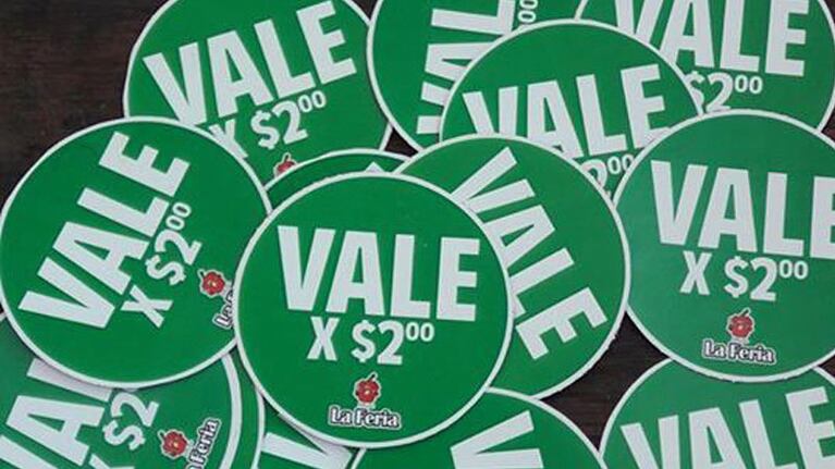 Vales, una creativa solución al problema del redondeo.