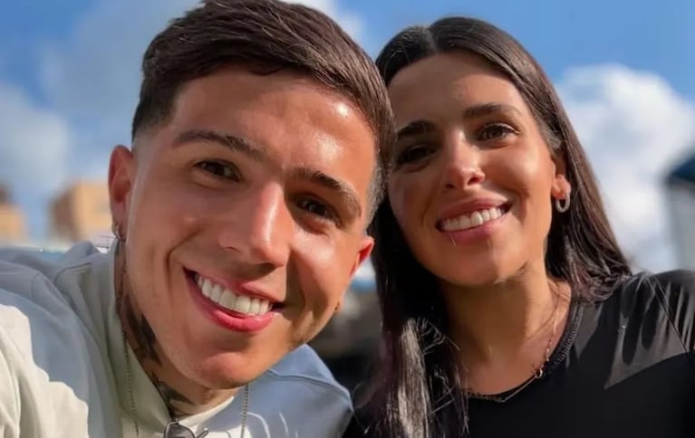 Valu Cervantes y Enzo Fernandez