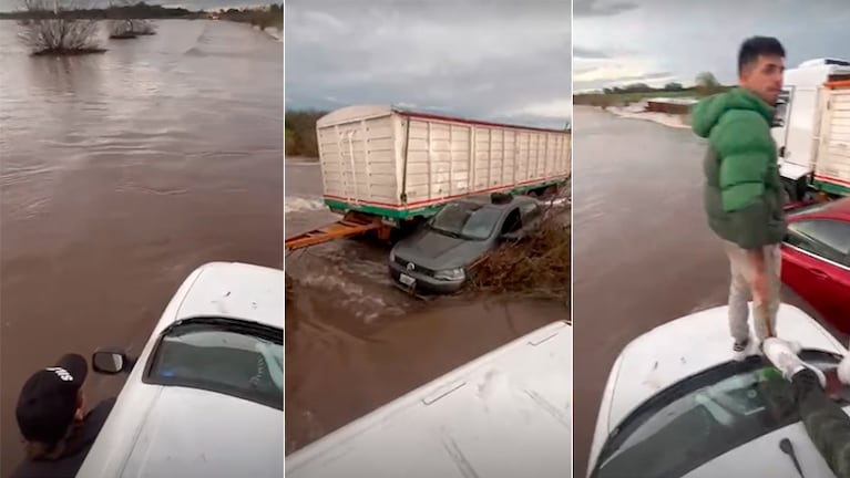 varados inundacion