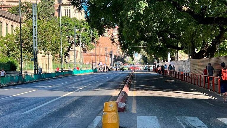 Varias marchas complicaron el tránsito en el centro de Córdoba