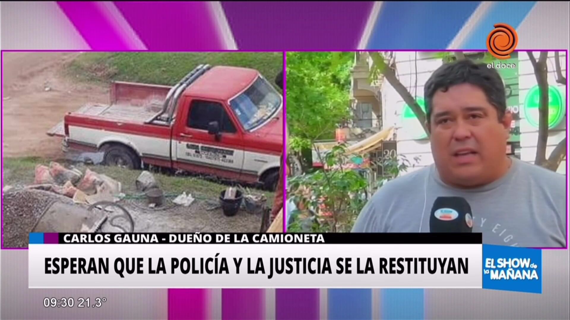 Vecino de Pilar encontró su camioneta robada