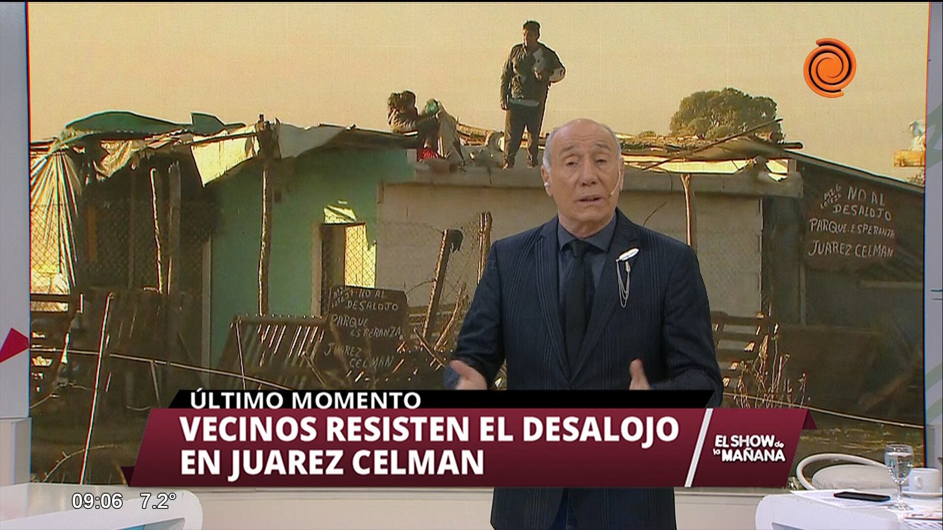 Vecinos de Juárez Celman resisten al desalojo