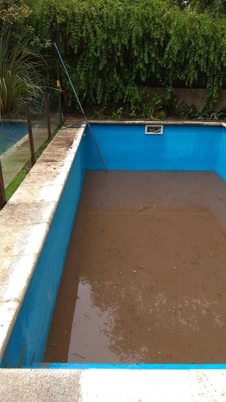 Vecinos de Villa Warcalde quedaron aislados tras las intensas lluvias