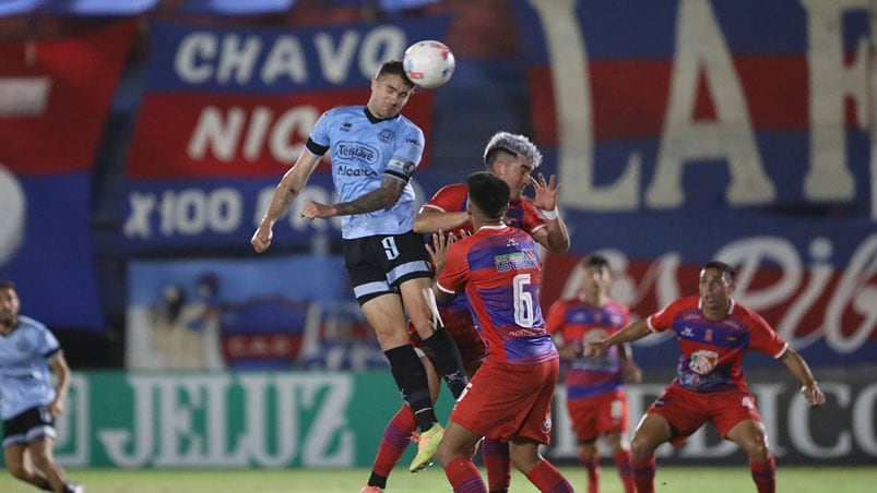 Vegetti marcó el único gol del partido.