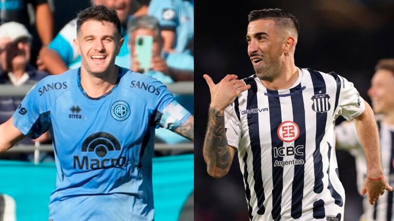 Vegetti y Santos, goleadores de la Liga Profesional.