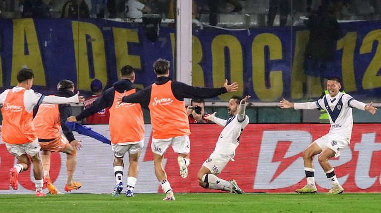 Vélez eliminó a Boca en el Kempes en la semifinal de la Copa Argentina 2024. (Foto: Fotobaires)