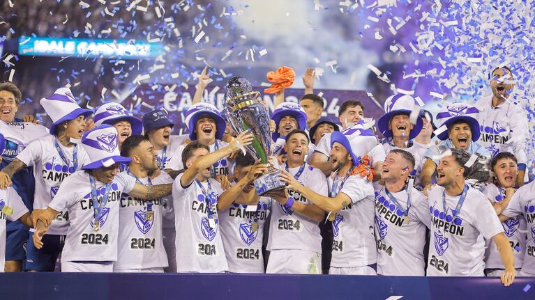 Vélez es el nuevo campeón del fútbol argentino. (Foto: EFE)