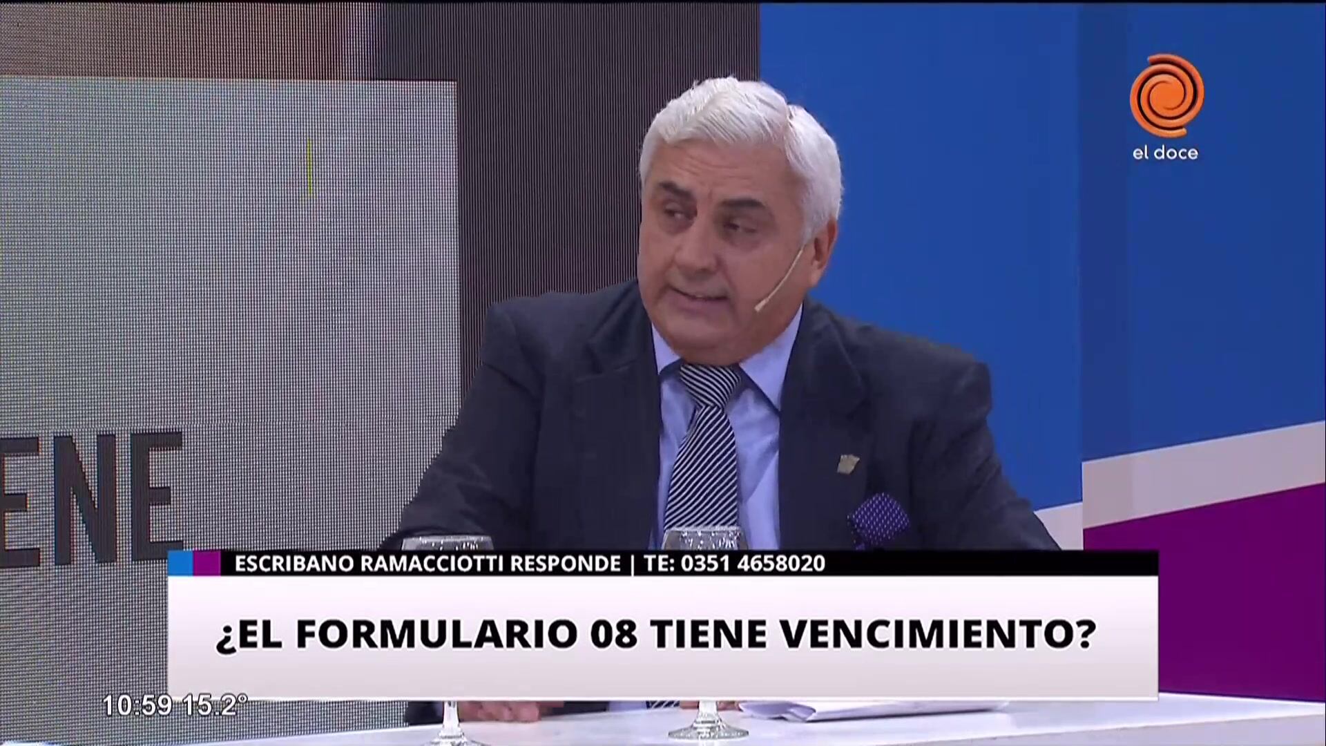 Vencimiento del formulario 08