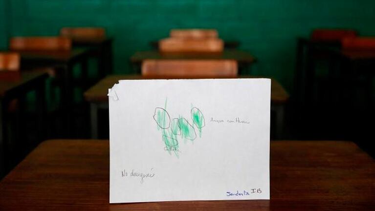 Venezuela: los dibujos de los niños que retratan el hambre