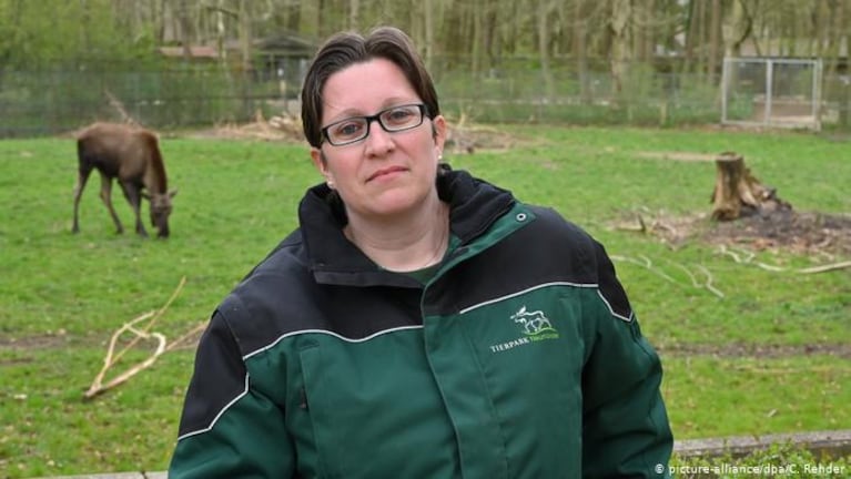 Verena Kaspari, directora del zoológico de Neumünster, en Alemania.