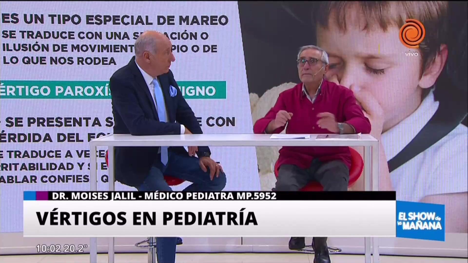 Vértigos en pediatría