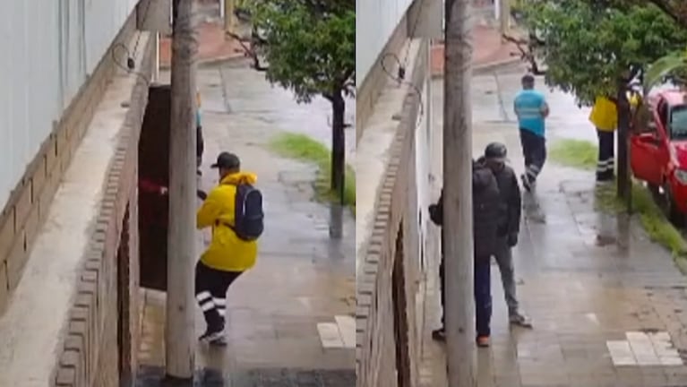 Vestidos de servidores urbanos, asaltaron a un jubilado en barrio Hogar Propio.