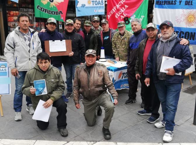 Veteranos de Malvinas reclaman reconocimiento