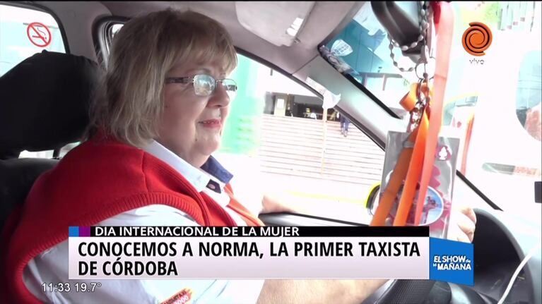 Viajamos con la primer taxista de Córdoba