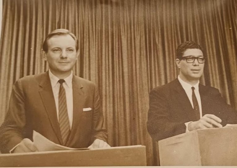 Victor Stasyszyn fue el primer conductor de Noticiero Doce.