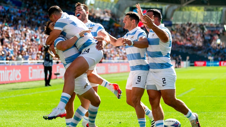 Victoria categórica de Los Pumas sobre Chile en el Mundial de Rugby.