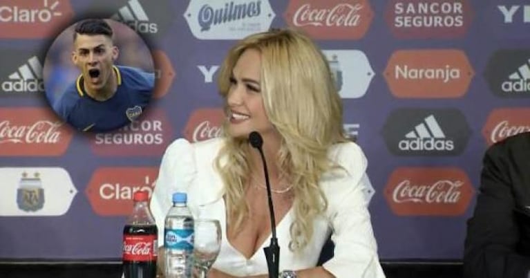 Victoria Lopyreva sorprendida con el juego de Cristian Pavón