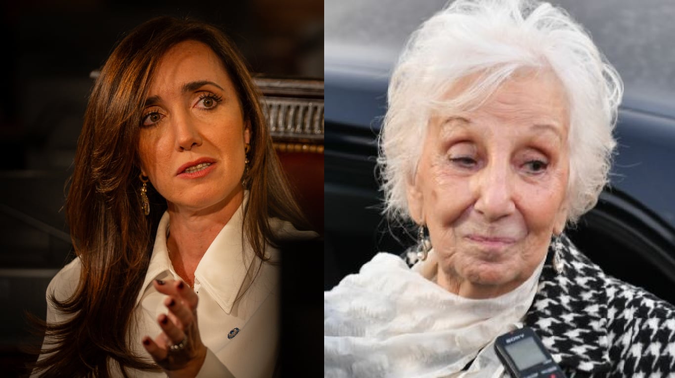 Victoria Villarruel repudió los dichos de la presidente de Abuelas de Plaza de Mayo. (Foto: TN / Nicolás González - NA / Juan Vargas)