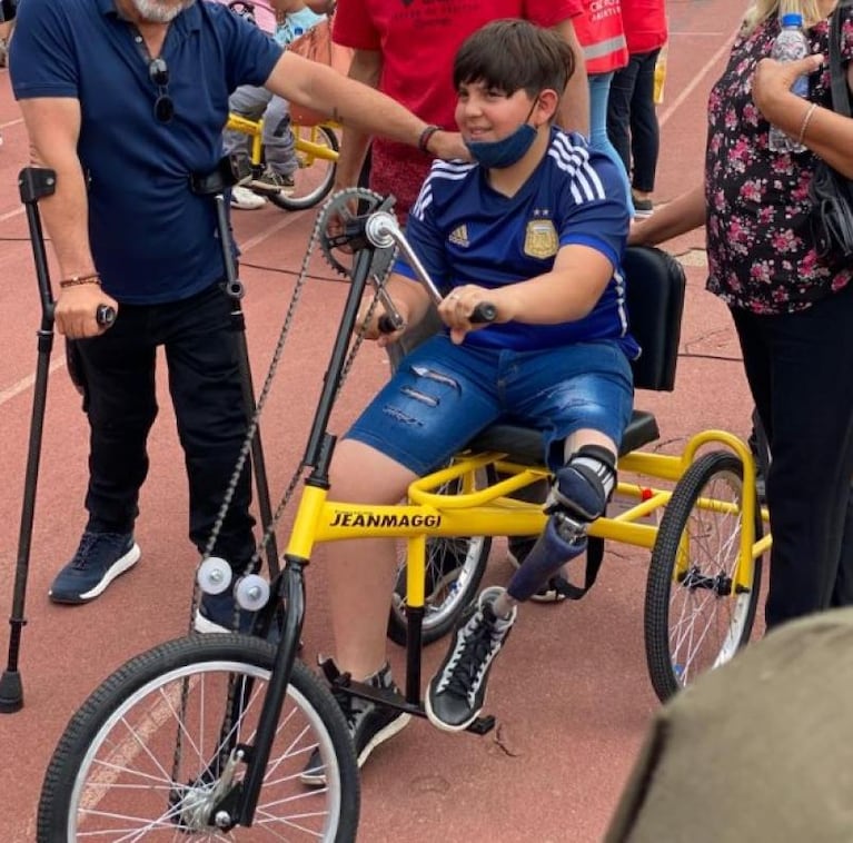 Victoria Villarruel visitó la Fundación Maggi antes del cierre de campaña