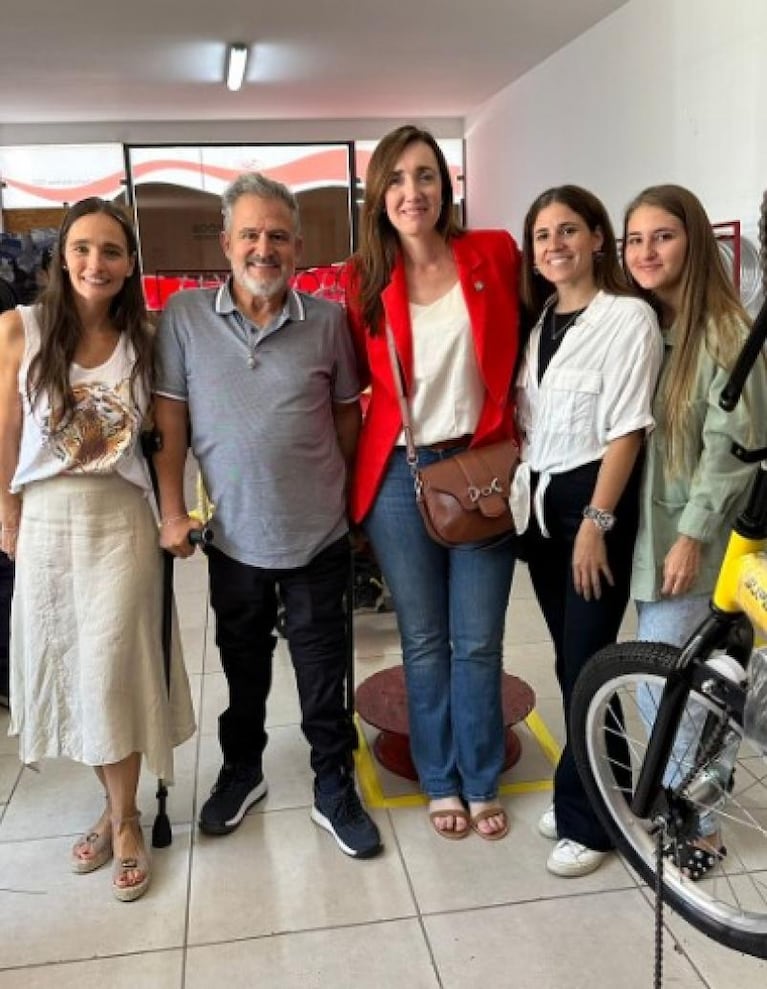 Victoria Villarruel visitó la Fundación Maggi antes del cierre de campaña