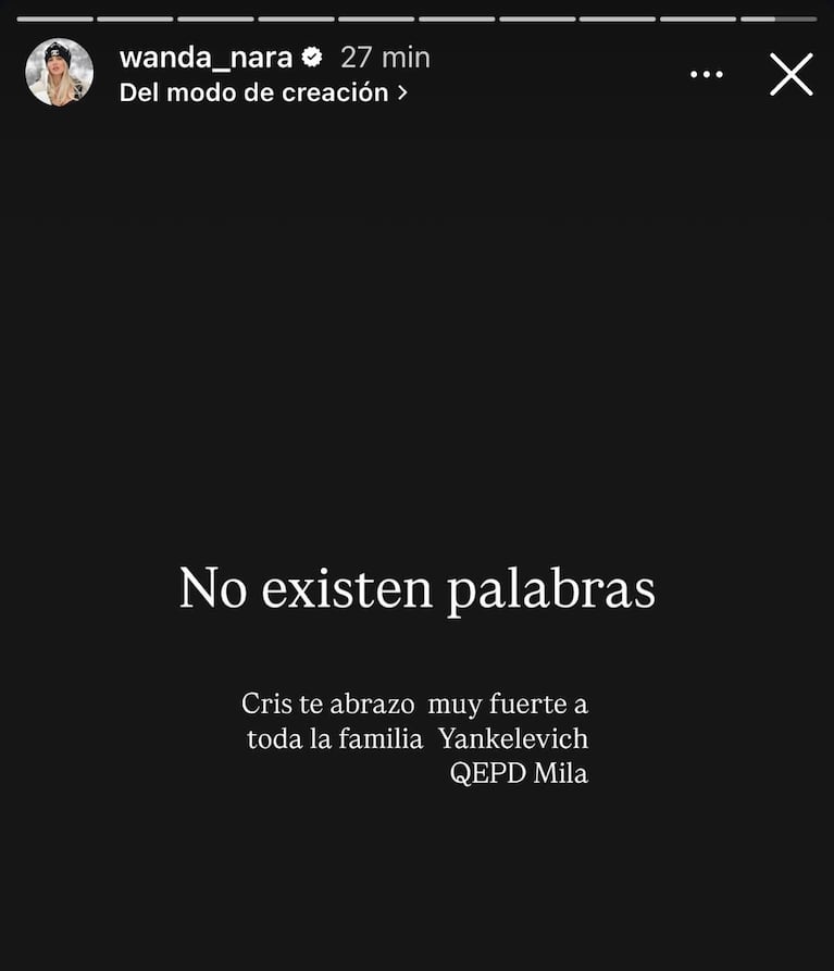 Vicuña, Pampita, Tinelli y más: las despedidas de los famosos para Mila Yankelevich, la nieta de Cris Morena