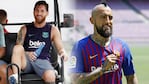 Vidal llegó llega para reforzar la mitad de la cancha y jugar cerca de Messi.