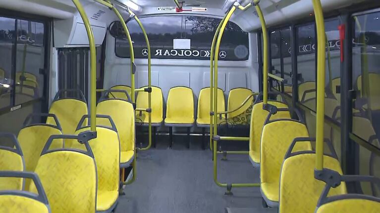 Video: un colectivero sintió olor a podrido y se encontró con una horrenda situación